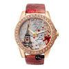 New Vintage Paris Eiffel Tower Women&#39;s Quartz Watch Women Girls Ladies Students Casual Wristwatch Relojes