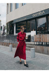 Waist shirt dress