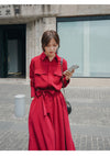 Waist shirt dress