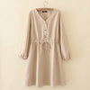Shirt mid-length dress
