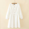 Shirt mid-length dress