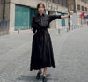 Waist shirt dress