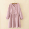 Shirt mid-length dress