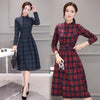 Long sleeve shirt dress